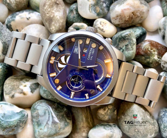 Tag Heuer X CR7 β Silver Case with Blue Dial π A Bold Fusion of Elegance and Performance