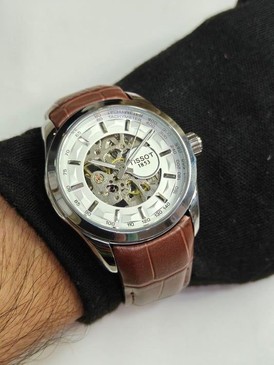 Tissot T-Classic T-Complication Open Dial – Mechanical Manual-Winding Watch 😍  Where Tradition Meets Precision