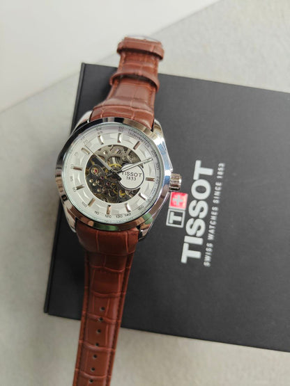 Tissot T-Classic T-Complication Open Dial – Mechanical Manual-Winding Watch 😍  Where Tradition Meets Precision