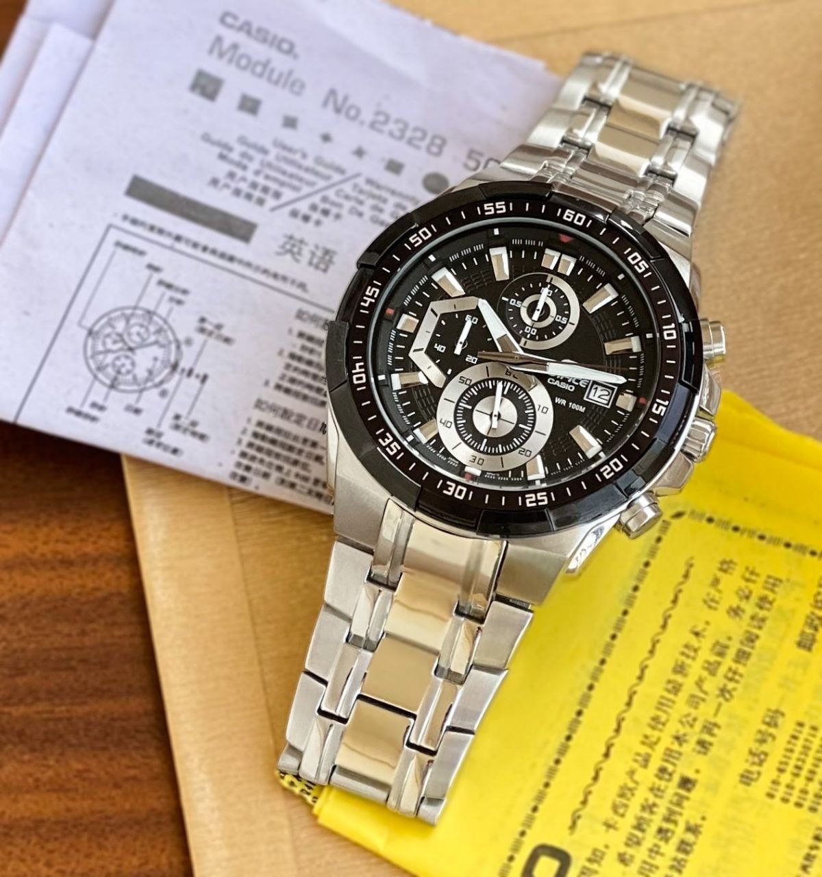 *Casio Edifice EFR-539*  /          Because the first impression counts: The EX190 EFR-539 DY is the perfect watch in your budget.