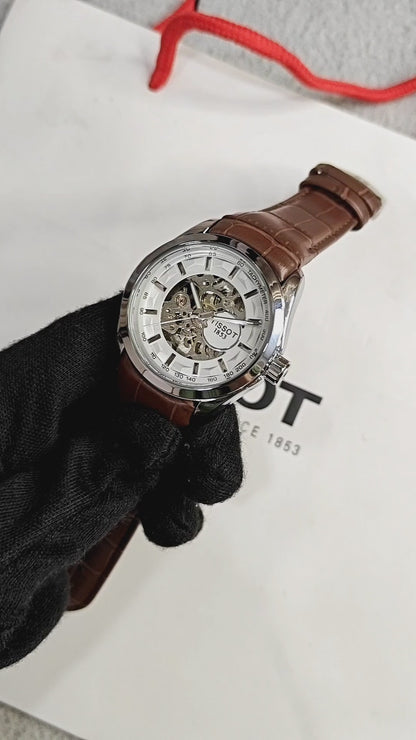 Tissot T-Classic T-Complication Open Dial – Mechanical Manual-Winding Watch 😍  Where Tradition Meets Precision