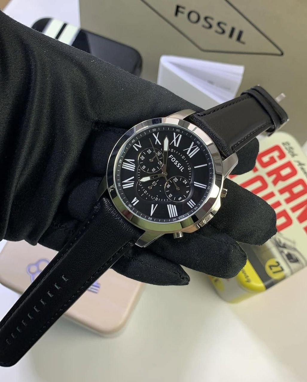 Fossil FS4812 Premium Leather Collection For Men*