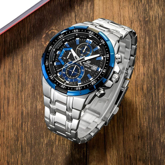 Casio Edifice EFR-539*/
 Because the first impression counts: The EX190 EFR-539 DY is the perfect watch in your budget