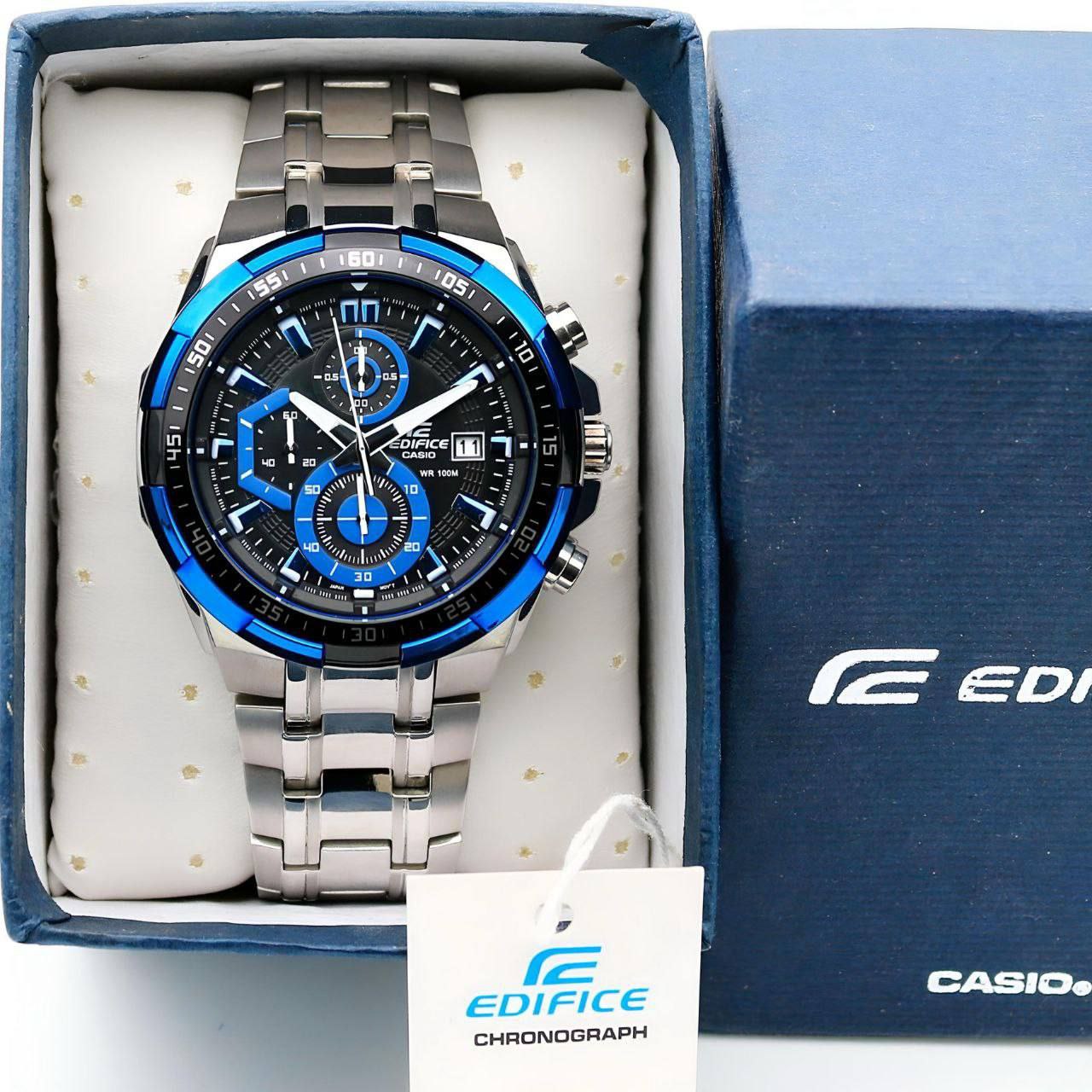 Casio Edifice EFR-539*/
 Because the first impression counts: The EX190 EFR-539 DY is the perfect watch in your budget